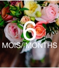 abonnement floral 6 mois