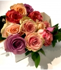MIXED COLOR ROSES VALENTINE BR15
